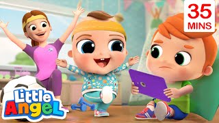 Move and Exercise Song | Good Habits | Little Angel Kids Songs & Nursery Rhymes
