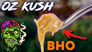 OZ Kush BHO From Wisconsin Hemp Flower | CBD Hemp Concentrate Review