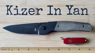 Kizer In Yan - One of Kizer's Largest Folding Knives: A Classic Mild Mannered Review