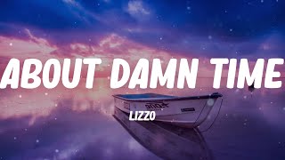 Lizzo - About Damn Time (Lyric video)
