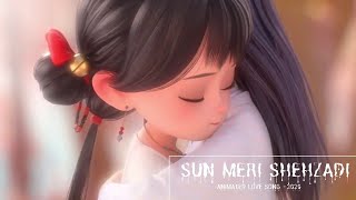 Aisa nahi tujhko main pyar karu kitna | sun meri shehzadi | Beautiful cute |Animated Love song -2020