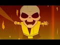 cartoon mortal kombat kombat kids fight only