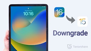 How to Downgrade iPadOS 16/17 to iPadOS 15/16 without Losing Data