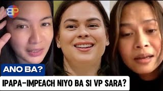 Ano ba? Ipapa-impeach niyo ba si VP Sara? | Pirma pabor sa impeachment kumpleto na.