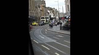 Lothian country Wright Eclipse Gemini 2 and Wright Streetdeck at Edinburgh Haymarket.