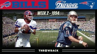 A Classic Aerial Shootout! (Bills vs. Patriots 1994, Week 2)