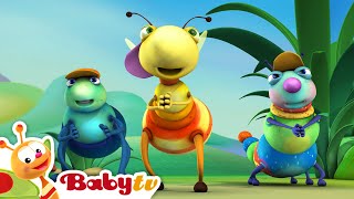 Hoppin' to the Hip Hop Beat with Bugs Band 🐞 | Music for toddlers 🎵 | Kids Songs & Rhymes @BabyTV