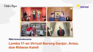 Lomba 17-an Virtual Bareng Ganjar, Anies, dan Ridwan Kamil | Catatan Najwa