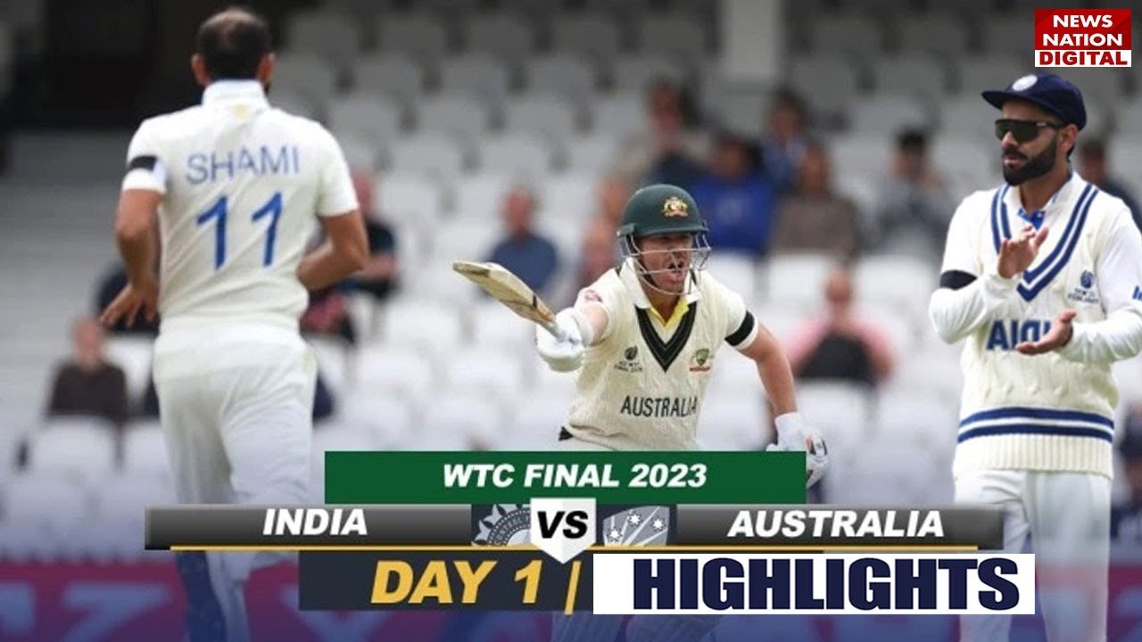 WTC Final Full Match Highlights : India Vs Australia Full Match ...