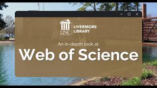 Using Web of Science Advanced Search
