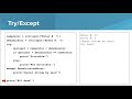 Intro Python- Exceptions