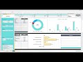 Sales Dashboard Demo in Excel - live work - Buy from https://premiumexcel.etsy.com