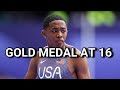 Quincy Wilson Wins His First Gold Medal At 16 Years Old