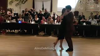 Tango dance show at Loca Marathon, Boston, USA