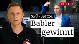 SPÖ-Spitze: Andreas Babler hat gewonnen