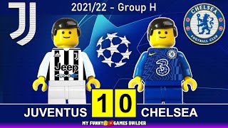 Juventus vs Chelsea 1-0 • Champions League 2021/22 • All Goals & Extеndеd Hіghlіghts Lego Football