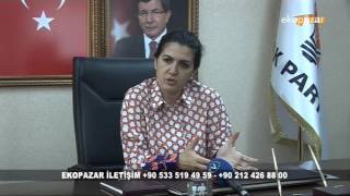 Ak Parti Edirne İl Başkanı Yasemin Meral   Ekopazar