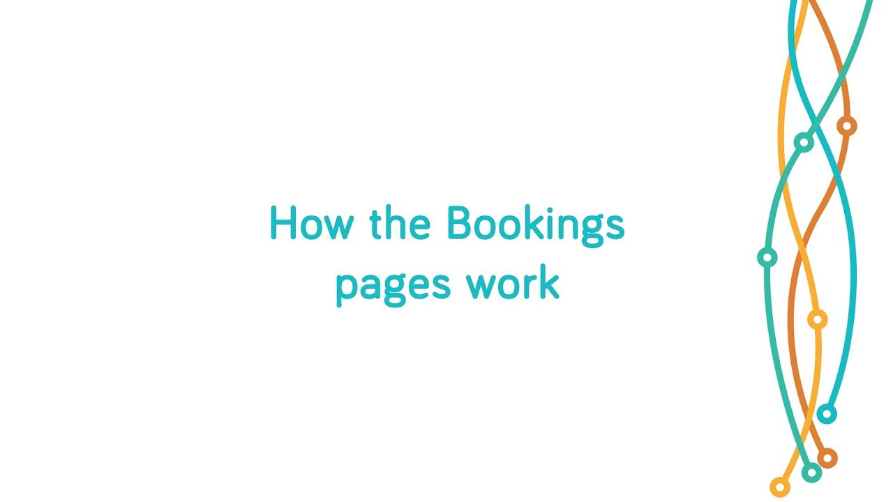 How The Bookings Pages Work - YouTube