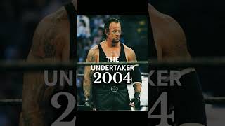 Evolution of undertaker (2004-2024)