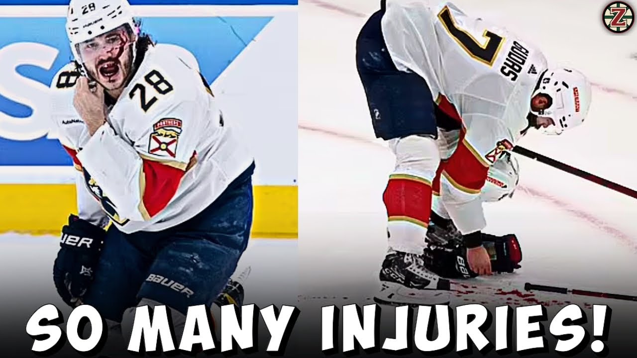 YOU WON'T BELIEVE How Many INJURIES The Florida Panthers Suffered In ...