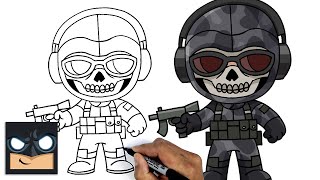 How To Draw CALL OF DUTY | GHOST