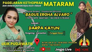 PAGELARAN KETHOPRAK MATARAM // LAKON : DARPA KAYUN // KARAWITAN : TUNGGAL RASA