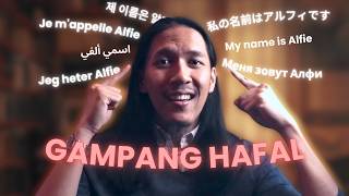 Ini cara rahasia polyglot hafalin kosakata bahasa asing (inggris, jepang, arab, prancis) tanpa lupa!