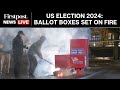 Firstpost News LIVE | US Elections: Devices used in Ballot Box Arsons had 