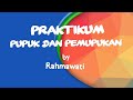 Praktikum Pupuk dan Pemupukan #part 3. Perhitungan Kebutuhan Pupuk