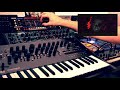 jam with korg minilogue and behringer pro 1 nostalgia wave retrowave