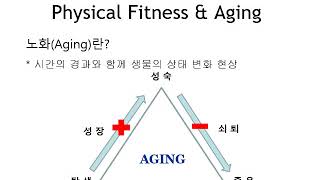 체력운동의 이해 - 성장과 노화