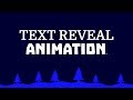 Pure CSS Text Reveal Animation Effect | CSS Animation Tutorial