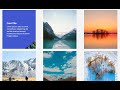 How to add Direction Aware Card Hover Effects | Coder Uncle