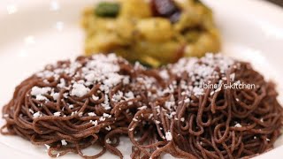 റാഗി ഇടിയപ്പം / നൂൽപുട്ട് | Ragi Idiyappam Recipe In Malayalam | Healthy \u0026 Tasty Breakfast Recipe