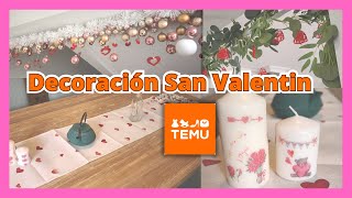 DECORATION FOR VALENTINE'S DAY nice and cheap💕 Haul de Temu