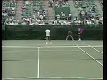 Here are some great tennis moments from Yannick Noah in 1983.