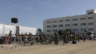 陸上自衛隊中部方面隊 創隊62周年記念行事 音楽隊演奏 陸上自衛隊歌「この国は」