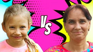 Alena VS Mom Sport Challenge by Chiko TV
