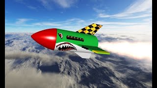 Model Rocket Stability Swing Test P-40 Warhawk Oddroc