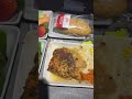 Regular and Gluten free meal on American Airlines