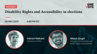 Disability Rights and Accessibility in Elections
