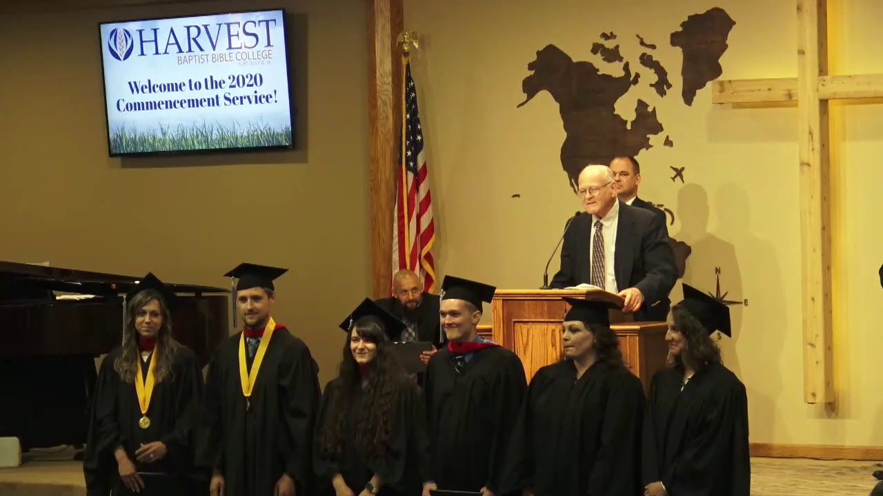 Harvest Baptist Bible College Commencement Service - YouTube