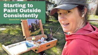 Planning to Paint Outside Everyday for a Month