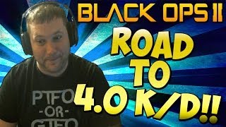 HATERS!!! - Black Ops 2 - "ROAD TO 4.0 K/D" Live Series (Call of Duty) | Chaos