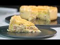 EASY Tuna CHEESE Leek Pie  A Creamy DELICIOUS Dinner Idea