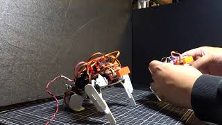 【二足歩行ロボット】起き上がり 負けるな！這い上がれ！【電子工作】