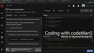 Learn Javascript | Codewars 7 kyu Season 2 - Moves in Squared Stings (I)
