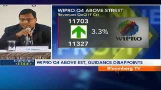 Earnings Edge- Wipro Q4 Profits Up 10.5%, QoQ