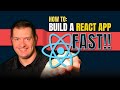 Build A React App Fast! For Beginners [2020]