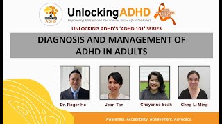 Diagnosis \u0026 Management of Adult ADHD - Unlocking ADHD